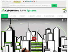 Tablet Screenshot of cyberfarmsystems.com